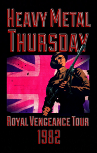 HMT Royal Vengeance Tour Ladies’ Cap Sleeve T-Shirt