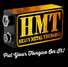 HMT Gold Battery Logo Ladies’ Cap Sleeve T-Shirt