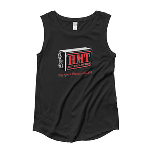 HMT Basic Battery Logo Ladies’ Cap Sleeve T-Shirt
