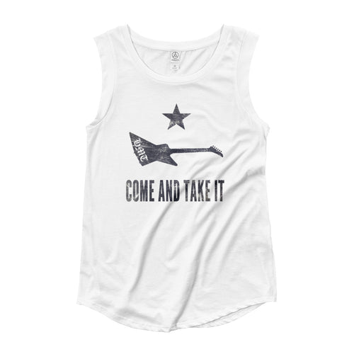 HMT Come And Take It Ladies’ Cap Sleeve T-Shirt