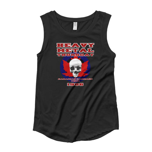 HMT Canadian Carnage Tour Ladies’ Cap Sleeve T-Shirt