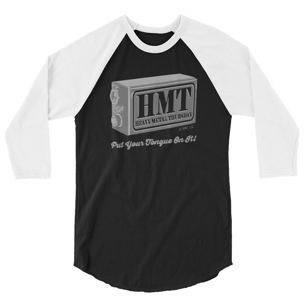 HMT Ice Battery Logo 3/4 Sleeve Raglan Shirt