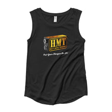 HMT Gold Battery Logo Ladies’ Cap Sleeve T-Shirt