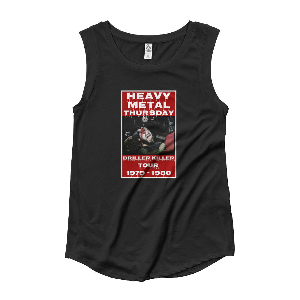 HMT Driller Killer Tour Ladies’ Cap Sleeve T-Shirt