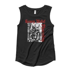 HMT Demonic Ladies’ Cap Sleeve T-Shirt